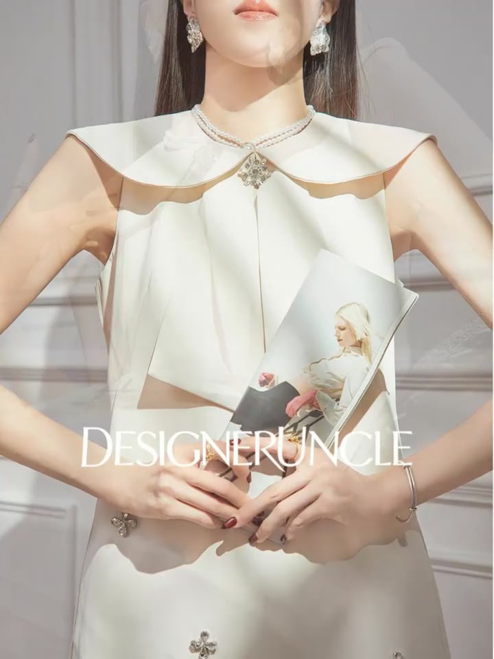 设计师大叔的白色连衣裙：是Miu里Miu气还是小个子灾难？