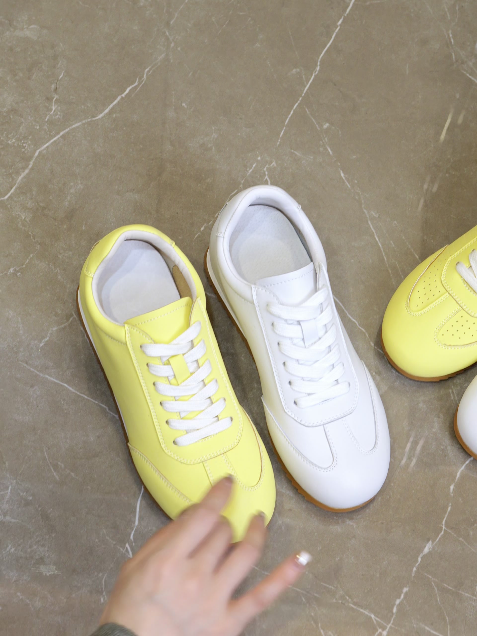 保罗·盖帝PLO·CART真皮隐形内增高小白鞋：夏日增高神器还是智商税？