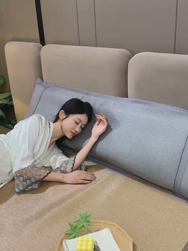 夏日清凉必备！冰藤双人枕套，和TA一起享受整夜好眠💤