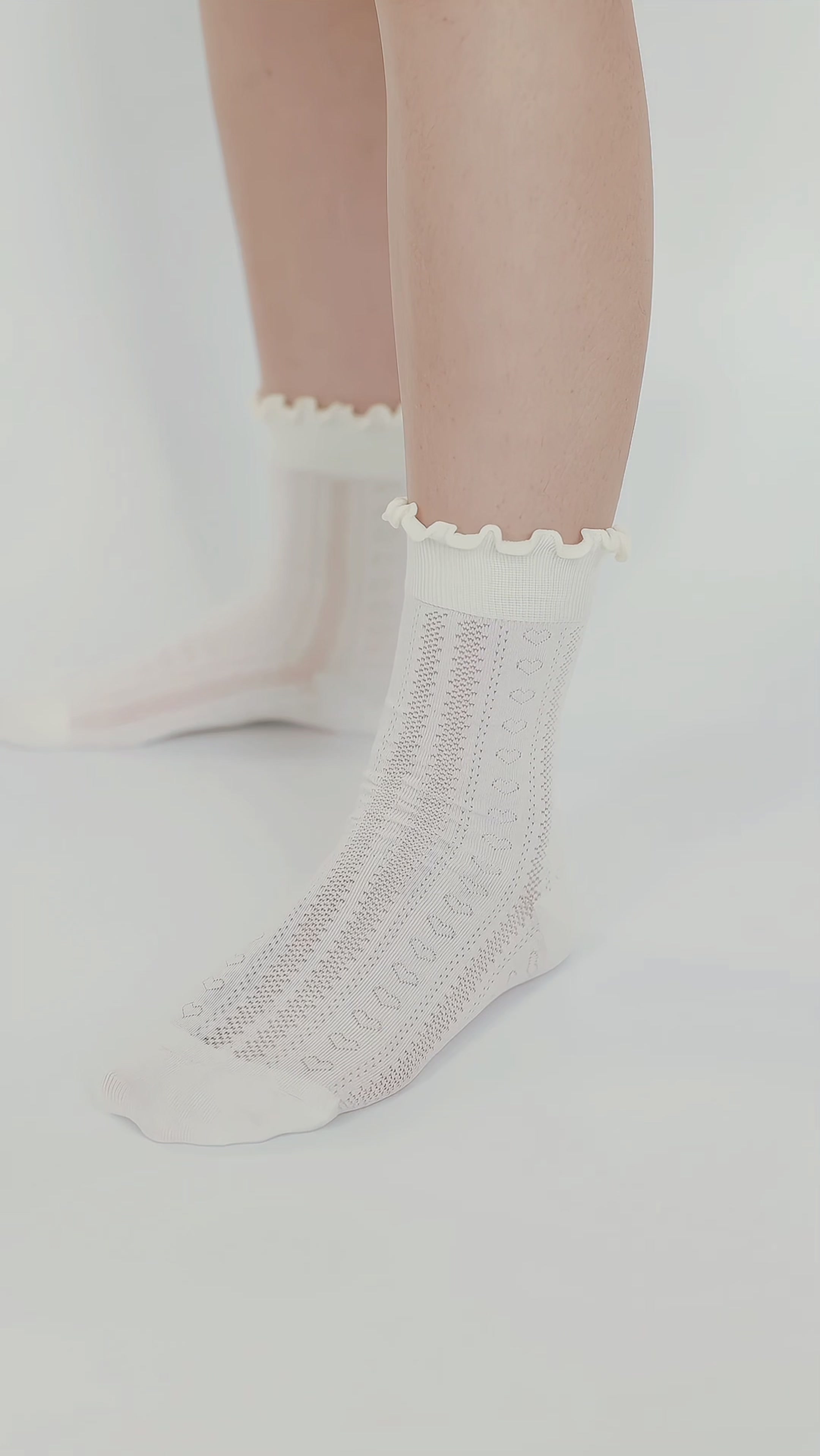 蔓楚薄款花边木耳无骨抑菌女袜5双装：穿出高级感，但价格让我犹豫了！