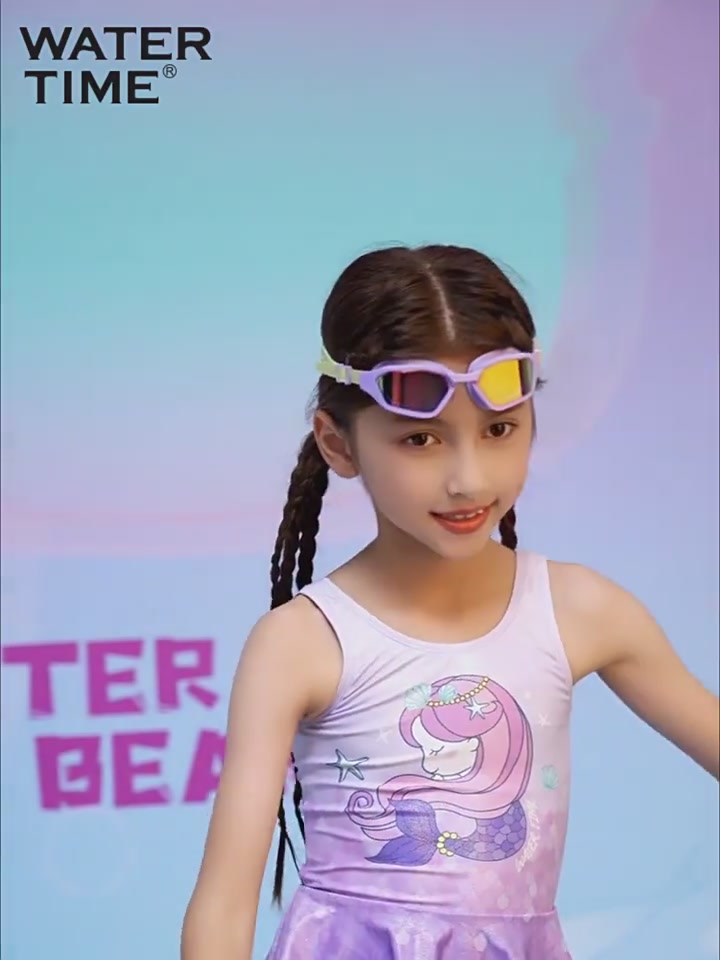 水时光儿童泳镜测评：300块的大框镀膜，值不值得买？